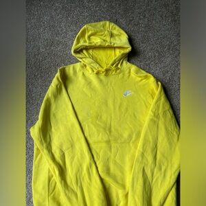Medium yellow Nike hoodie